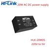 Free shipping HLK-20M05  AC DC 220V 5V 20W   isolated switching step down power supply module high efficiency home automation 1
