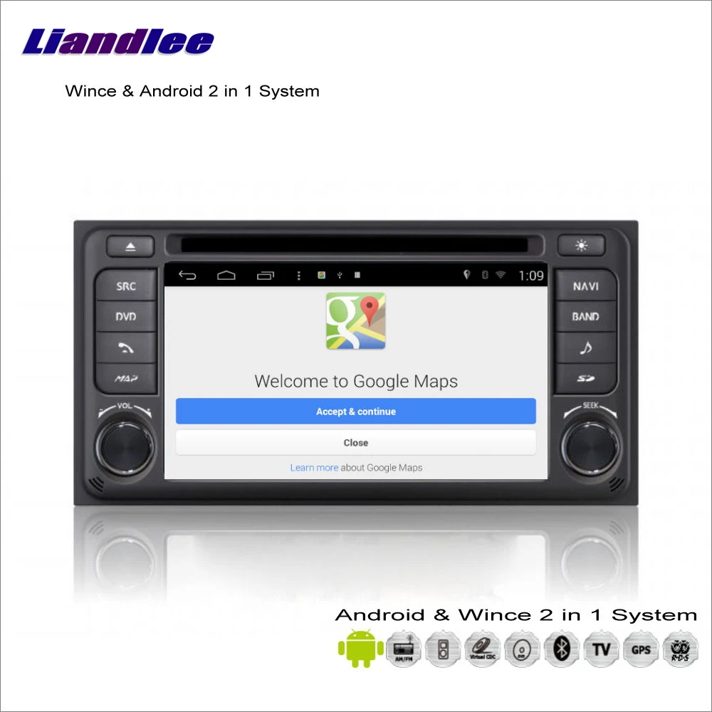 Автомобильная Мультимедийная стереосистема Liandlee на Android для Toyota Etios 2012 ~ 2013 радио