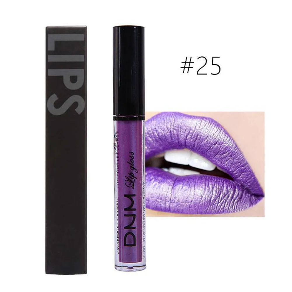 25 Shimmer Polarized Lipgloss Waterproof Liquid Lipstick Moisturizer Laser Cosmetic High Pearl Glitter Lip Gloss - Цвет: 25