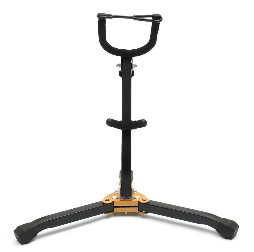 

Portable Foldable Tenor Saxophone Stand Alto Sax Metal Floor Stand Tripod Holder Woodwind Instrument Accessories