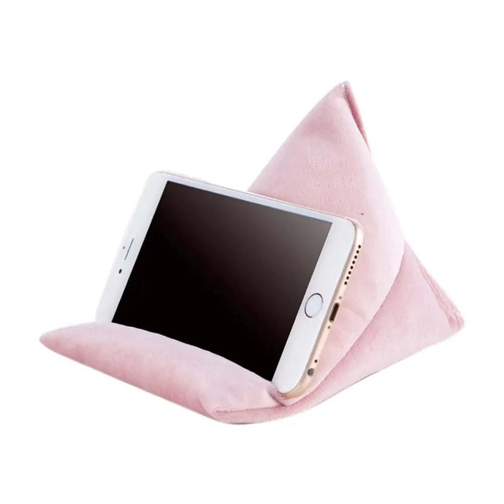 Pink Держатель для планшета IPad Подушка-подставка универсальное автомобильное зарядное устройство для телефона крепление машинный держатель мягкой кронштейн для планшета Xiaomi кровать стол аксессуары для дивана - Цвет: Pink