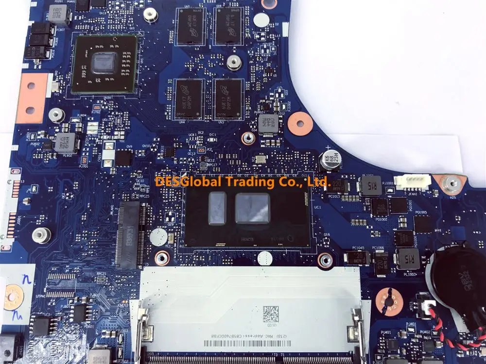 low cost For Lenovo IdeaPad 300-15ISK Laptop Motherboard BMWQ1/BMWQ2 NM-A481 5B20K38192 SR2EU I3-6100U Mainb