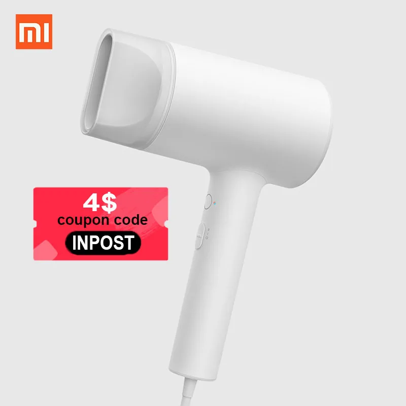 XIAOMI Mijia профессиональный фен для волос 1800 Вт быстрая сушка портативный умный дом