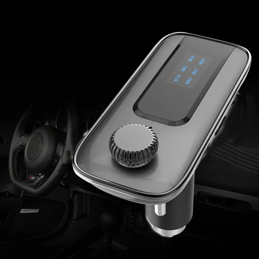 Kinganda lcd Bluetooth автомобильный комплект MP3 передатчик USB Handsfree для iPhone 8,7