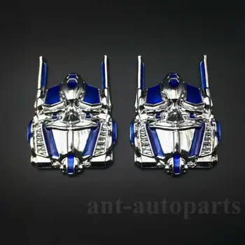 

2x Transformers Optimus Prime Autobot Deception Car Emblem Badge Decal Sticker