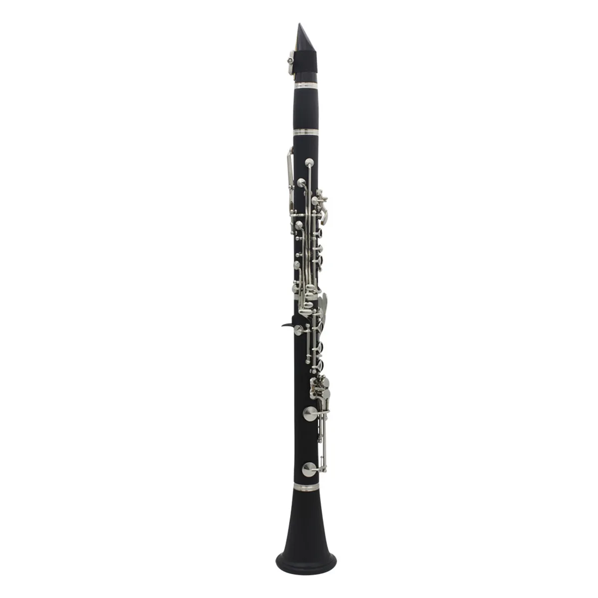 

SENRHY ABS 17 Key Clarinet bB Flat Soprano Binocular Clarinet with Cleaning Cloth Gloves Screwdriver Reed Case Woodwind