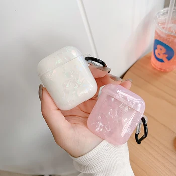 

Luxury Shiny Silicone Case for AirPods Charging Box Soft Silicone Wireless Bluetooth Earphone Protective Cover Coque for Airpods