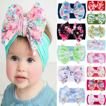 

Cute Baby Toddler Girls Kids Bunny Rabbit Bow Knot Turban Headband Hair Band Headwrap