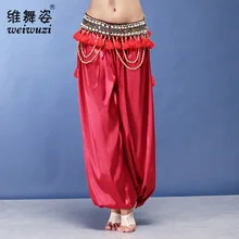 Wei dance, костюм для танца живота в этническом стиле, тренировочный костюм с кисточками на талии и цепочке на весну и лето