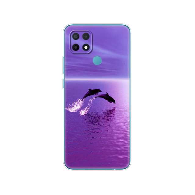 OPPO A15 Case For OPPO A15S Back Silicon Soft TPU Phone Cover For OPPOA15 CPH2185 A 15 S CPH2179 Bumper 6.52" Fundas Shell