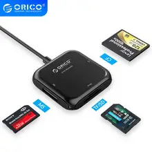 Aliexpress - ORICO 4 in 1 USB 3.0 Card Reader Micro SD TF Cardreader Support OTG Adapter Large Capacity Memory Card for PC Laptop
