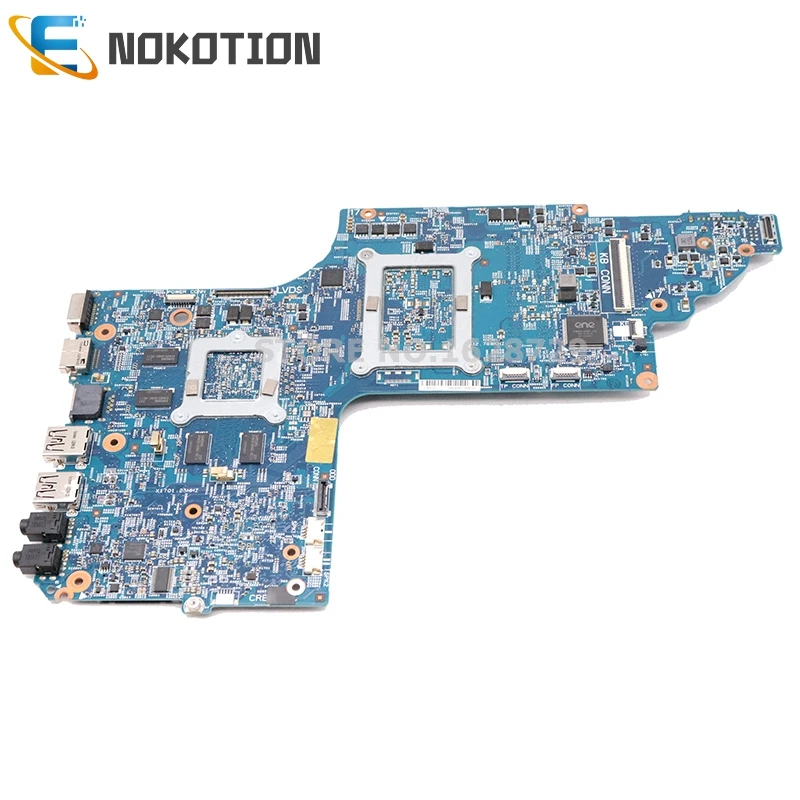 NOKOTION 682183-501 682183-001 аккумулятор большой емкости для hp DV6 DV6-7000 DV6Z-7000 ноутбук материнская плата Гнездо FS1 DDR3 7730 м GPU