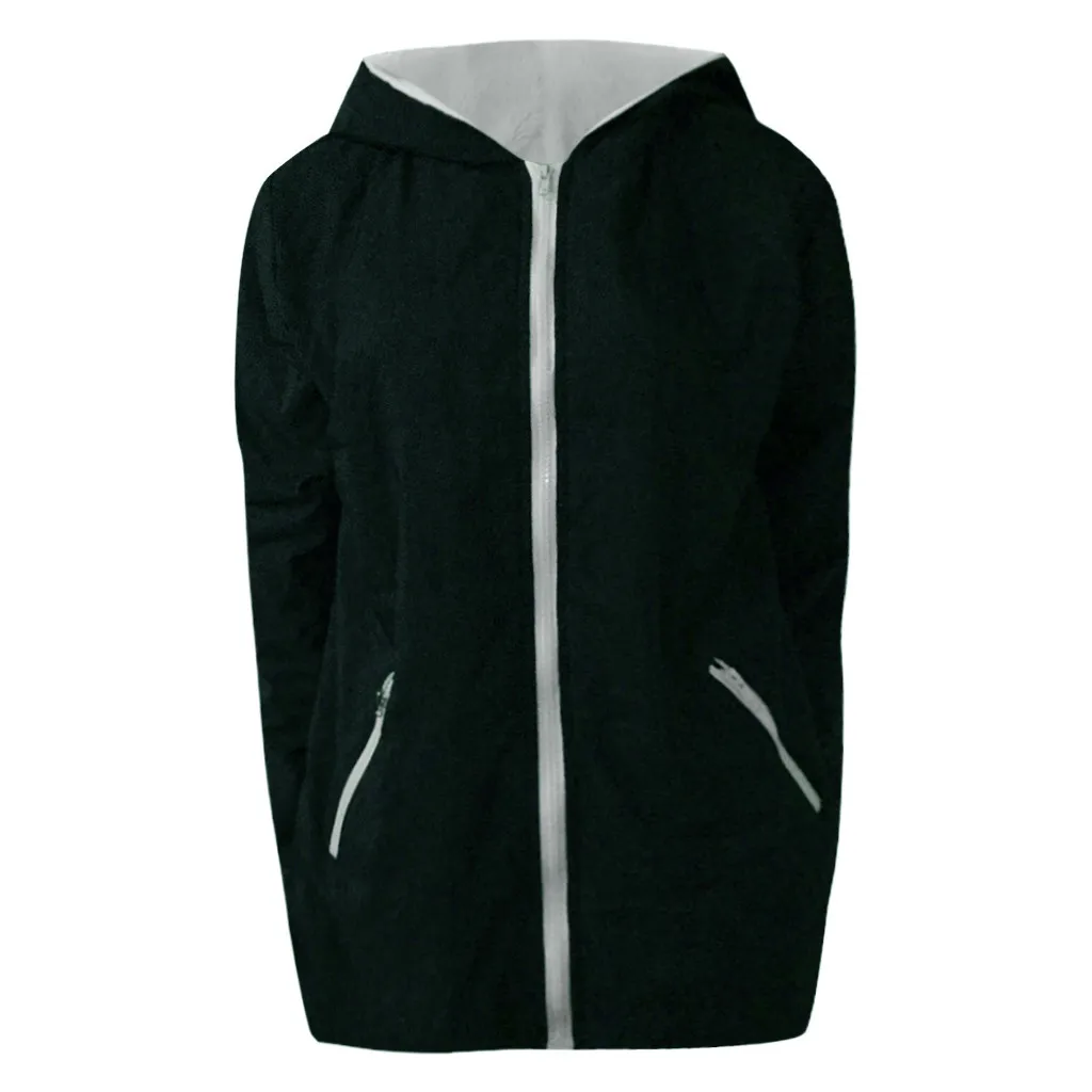 Женское пальто Женская ветровка тренч ropa зимнее модное утепленное пальто теплая куртка с длинными рукавами верхняя одежда на молнии h4