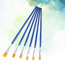 6 шт. художественные кисточки для ногтей Набор DIY масло акварельные кисти художников набор Великобритании