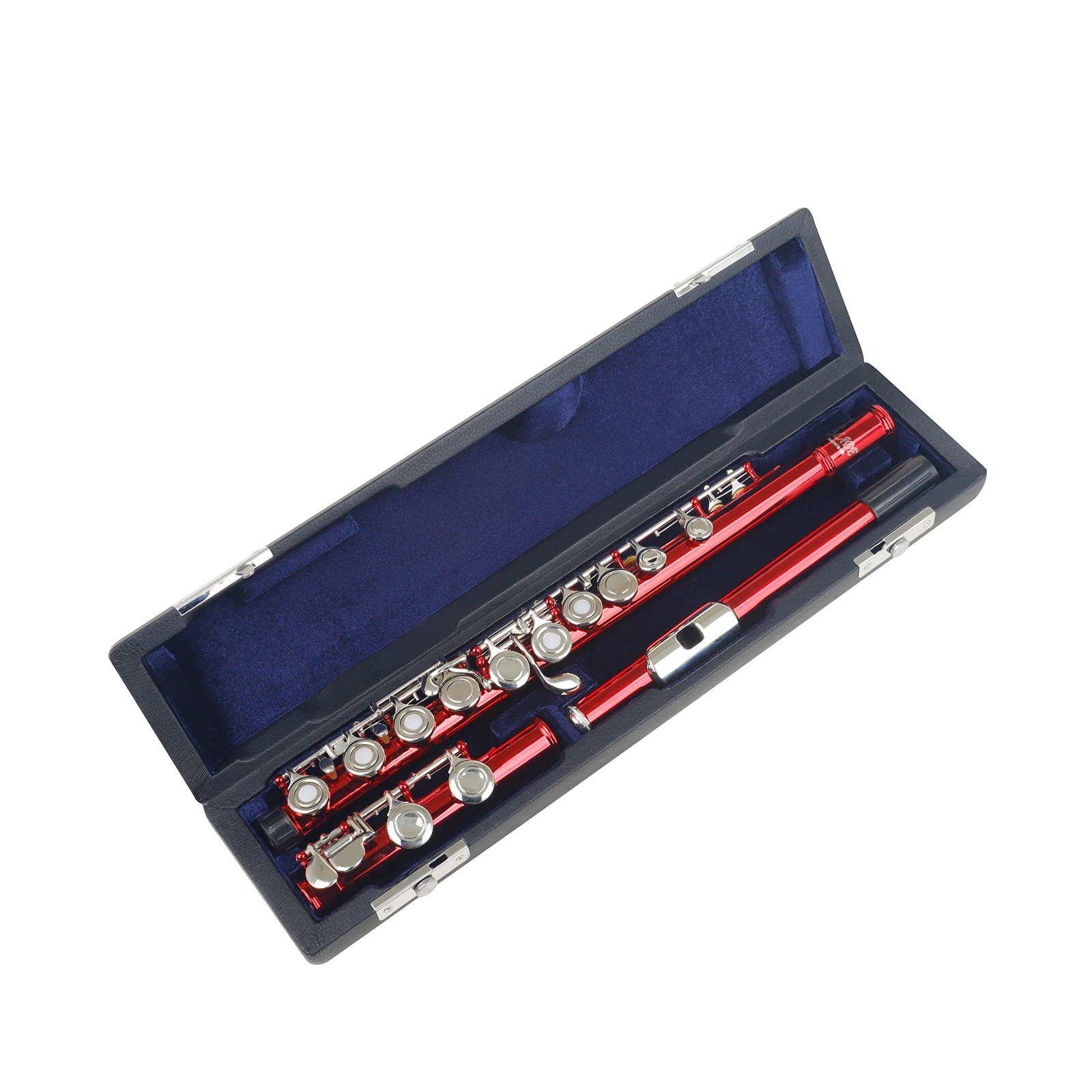 16 Hole 17 Flute Case Leather Carrying Bag Lightweight Adjustable Shoulder Strap Carry Handle for Concert | Спорт и развлечения
