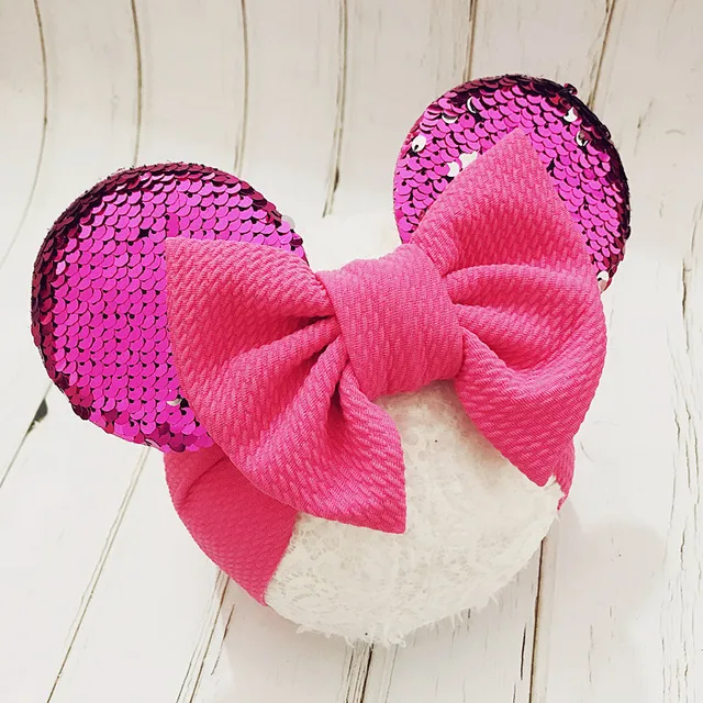 New Baby Girl Headbands New Baby Infant Headband With Minnie Ears Bandeau Bebe Fille Headband Hair Accessories Turbante Bebe Kids Baby Accessories Aliexpress