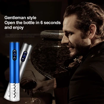 

Dry Battery Electric Wine Opener Automatic Wine Opener Bottle Opener Electric Automatic Bottle Opener Cap Stopper Fast Gadgets