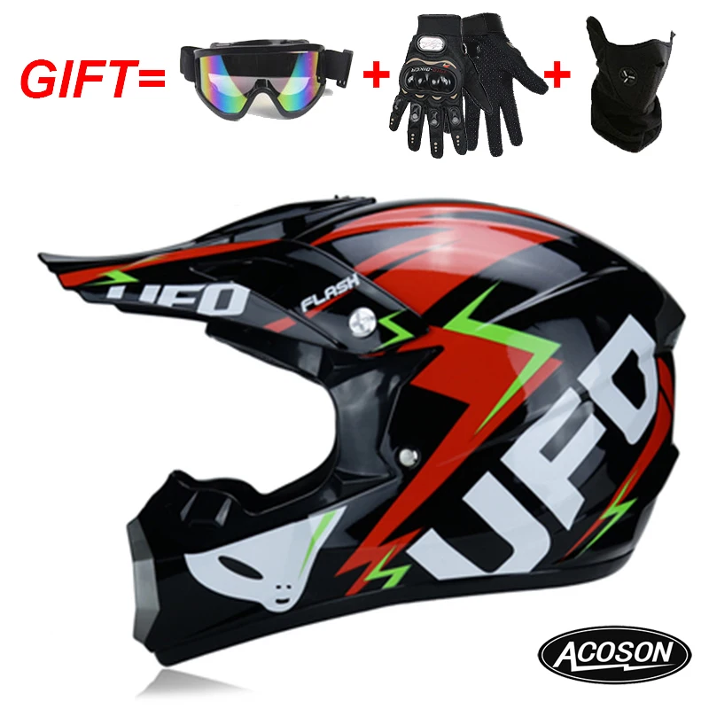 Motorcycle cross motorcycle helmet for motorcycle helmet down MTB DH off road motorcycle cross racing helmet point with goggles