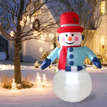

Christmas Blow Up Snowman Inflatable Toys Game Santa Christmas Party Toys Indoor Outdoor Holiday Decoration Kids Inflatable Doll