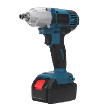 

330N.m 4200RPM Cordless Wrench Electric Impact Wrench Drill Screwdriver with LED lights 128VF 16800mah Battery Power Tool