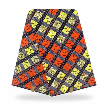 

new 100% cotton original real wax high quality wax fabric ankara fabric 2020 african print fabric tissue african fabric