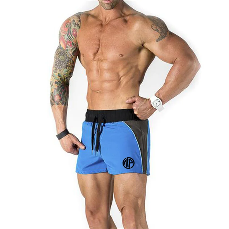 Gym Men Fashion Brand Breathable Fitness Mens Bodybuilding Mesh Male Casual Shorts Workout Comfortable Plus Size Sports 