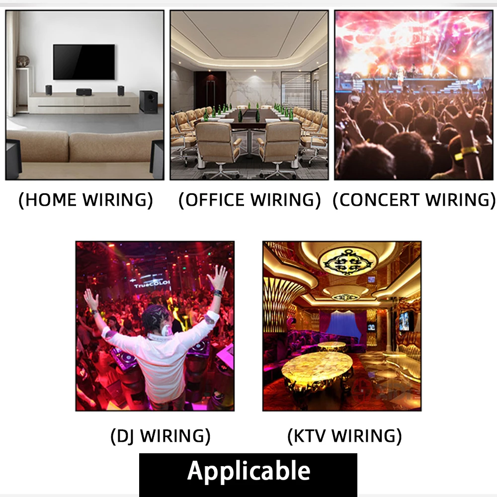 1M 24 Core 12TC OCC Bulk Wire DIY Hifi Audio Speaker Cable