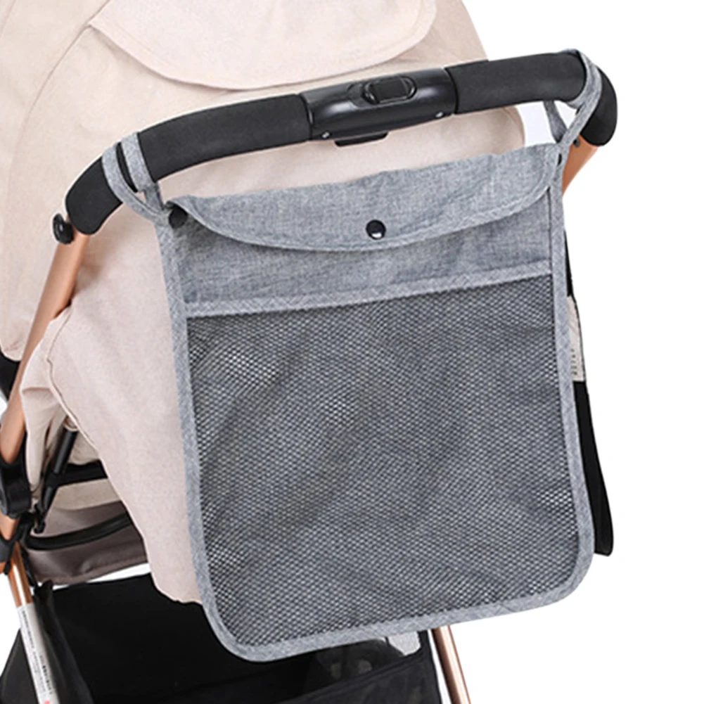 used baby strollers near me Baby Stroller Storage Mesh Bag Accessories Black Trolley Net Pocket Bottle Diaper Organizer Holder Baby Stroller Accessories baby stroller accessories on sale