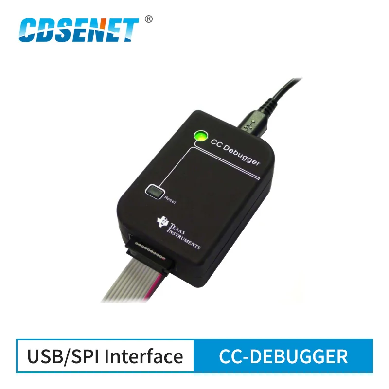 

CC2511F32 CC-DEBUGGER Emulator USB SPI Interface ZigBee Programmer Debugging Download 1.2V-3.6V Target Voltage Online Upgrade