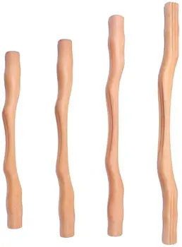 

Wooden Scraping Stick Muscle Relax Massage Tools Back Massager - 4 Pcs