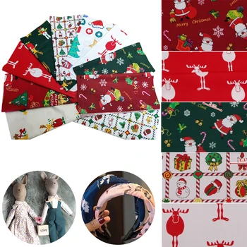 

Printed Christmas baby Cotton twill fabric for DIY bedding cloth Sewing patchwork quilting and fashion dress making fabrics
