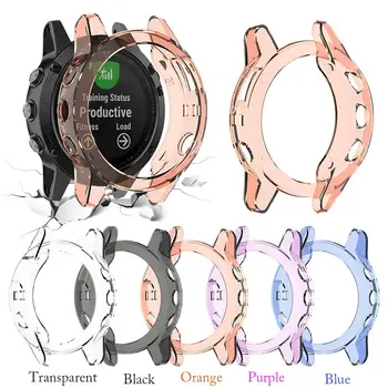 

Ultra-thin Soft TPU Protector Case Cover Protective Shell For Garmin Fenix 5 Fenix5 Smart Watch Protector Silicone Cases