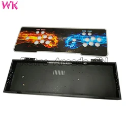 Game Control box acrylic empty console case/containers for joystick 30/24 mm button for DIY Home Pandora game console