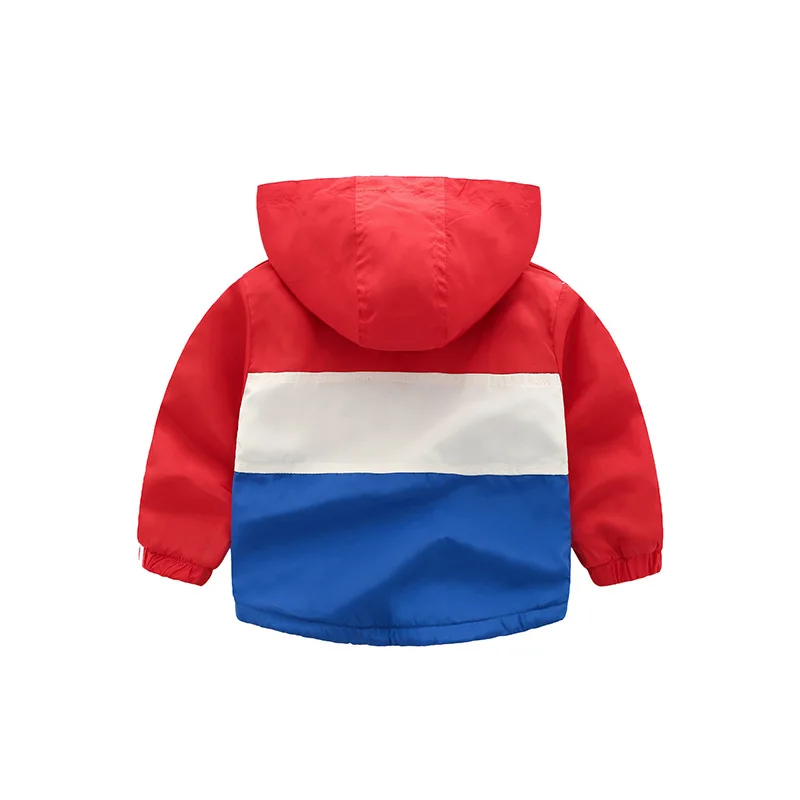 Весенне-осенняя куртка для мальчиков; детская флисовая ветровка на молнии с длинными рукавами; Повседневная водонепроницаемая Спортивная одежда для малышей