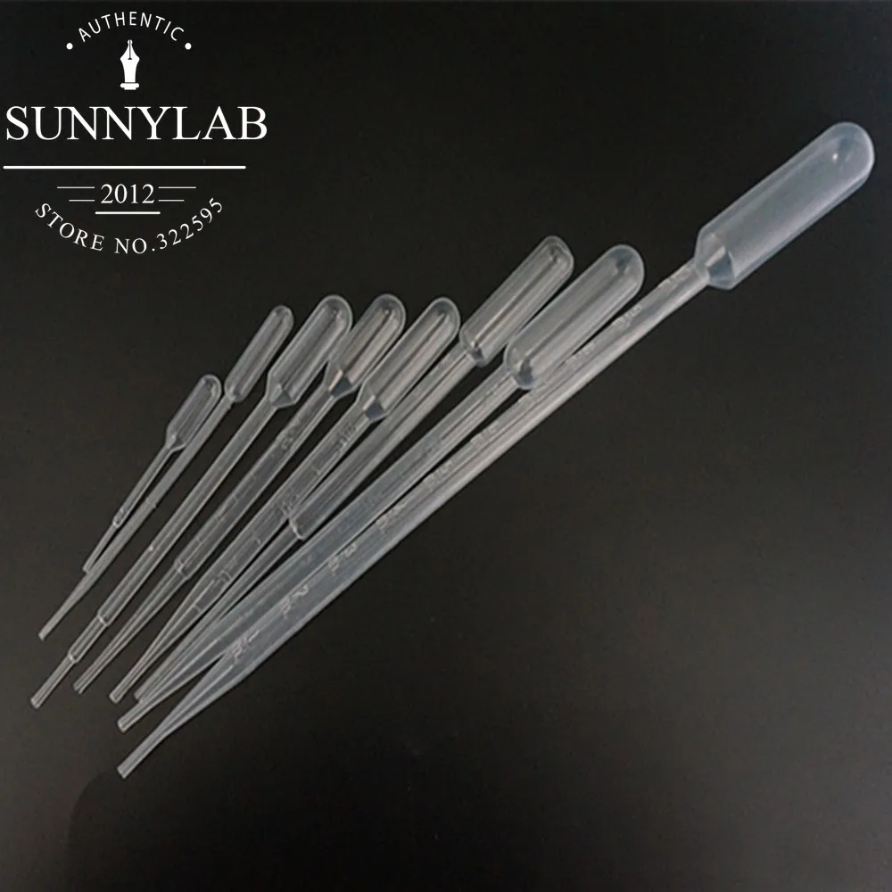 

free shipping 100PCS 3ml plastic pasteur pipette transfer pipette