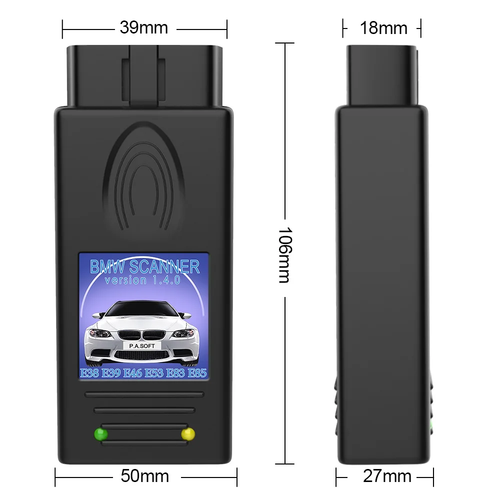 Scanner For BMW E38 E39 E46 E53 E83 E85 Serie 3 5 7 X5 X7 Version 1.4.0 Unlock For Windows XP Car Diagnostic Tools Code Reader 3