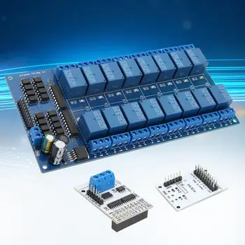 

5V 16-Channel RS485 Controller Module Rtu Module IO Control Switch Board Relay Board High quality