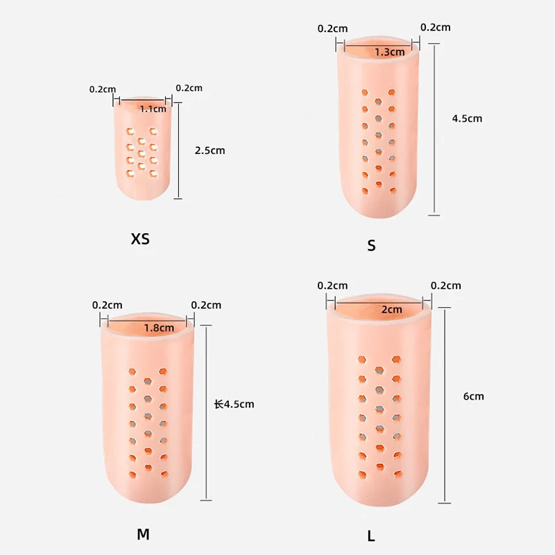 Toe Separators toe separators toe protectors Silicone Thumb Toe Protector Sleeve Separator Toe Covers