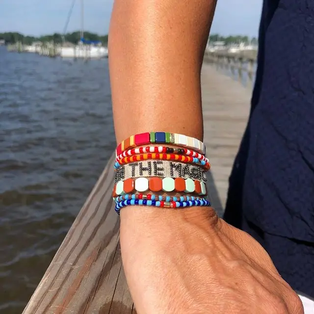 Boho эмалевые браслеты Подарки для женщин tiff браслет regalos para hombre Аватар "Повелитель стихий" браслет femme bizuteria