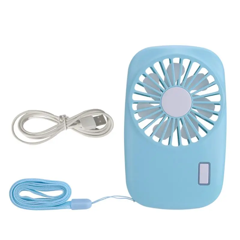 Blue Мини Ручной USB вентилятор креативной формы камеры портативный вентилятор с низким уровнем шума для офиса, общежития и путешествий на открытом воздухе - Color: Blue
