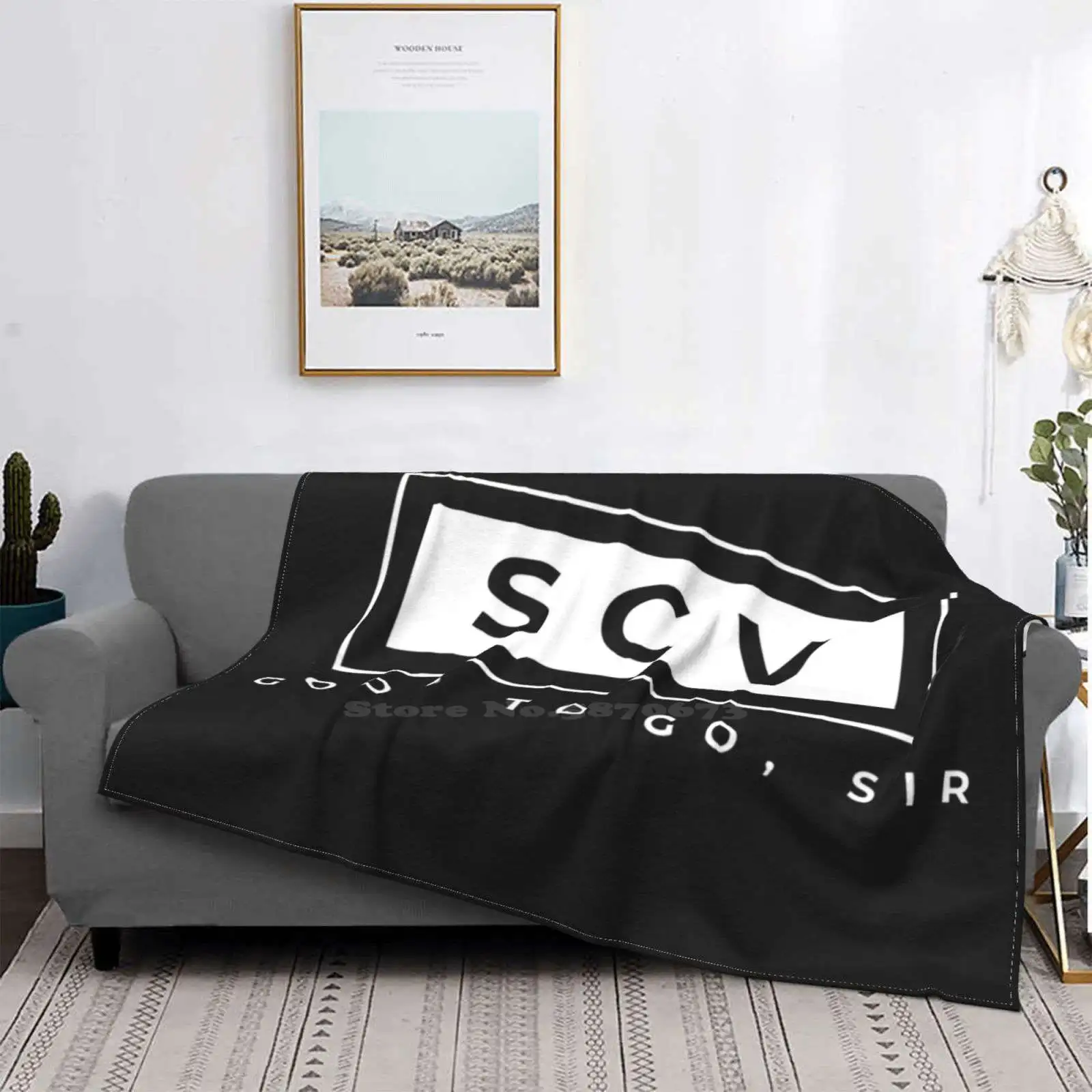 Scv Good To Go Sir Vendita Calda Stampa Alta Qiality Warm Flanella Coperta Star Zerg Protoss Terrain Space Marine Space Marine Unit