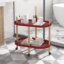 Северный ветер тележка полка Многофункциональный искусство Творческий цветок Съемный движущийся с колесами