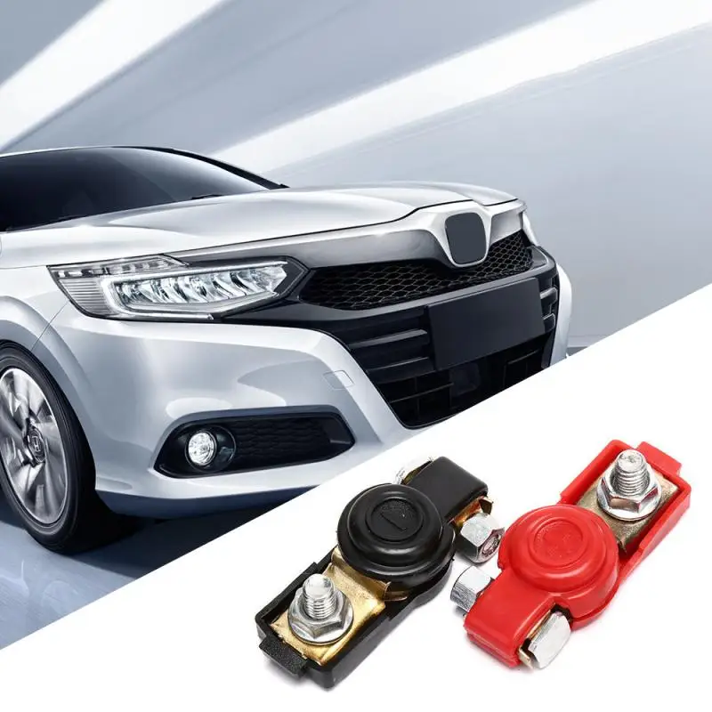 Car Battery Terminal Connector 6V/12V A Pair Positive & Negative Electrode Quick Release Lift Off Connector Clamps battery terminals,car battery accessories