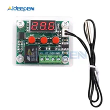 W1209 -50-100C Dc 12V Digitale Temperatuur Controllear Thermostaat Temperatuurregeling Thermostaat Plaat W1209 Case Rood