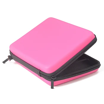 

For 2DS Accessories Splashproof Portable Easy Clean Solid Insulation Protection Zipper Closure Water Resistant EVA Hard Case