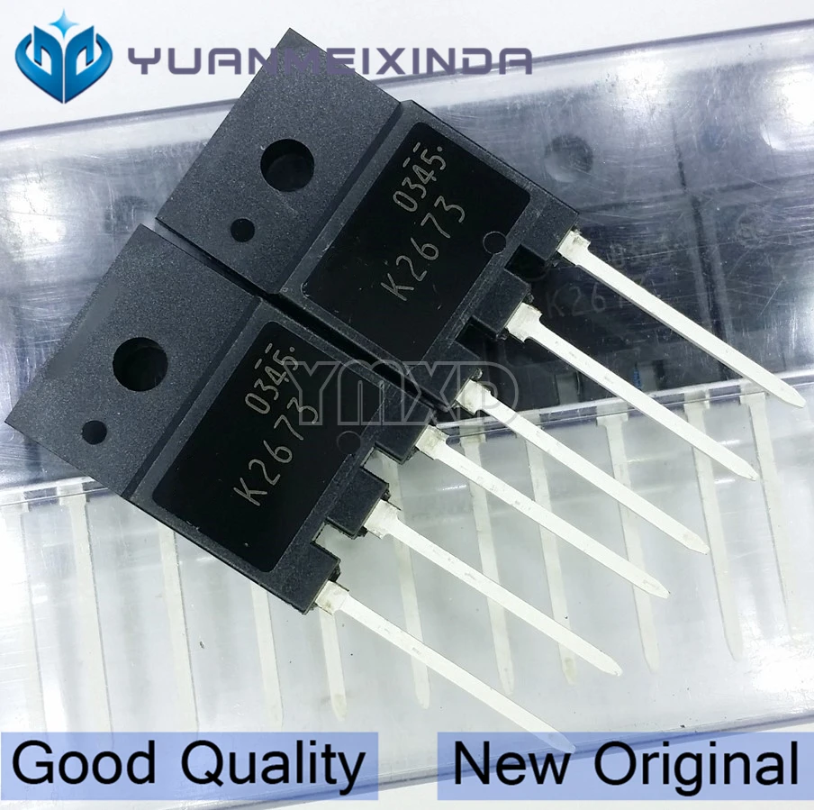 

5 шт./лот новый оригинальный 2SK2673 K2673 TO-3P 900V 5A полевого транзистора, хорошее качество, в наличии