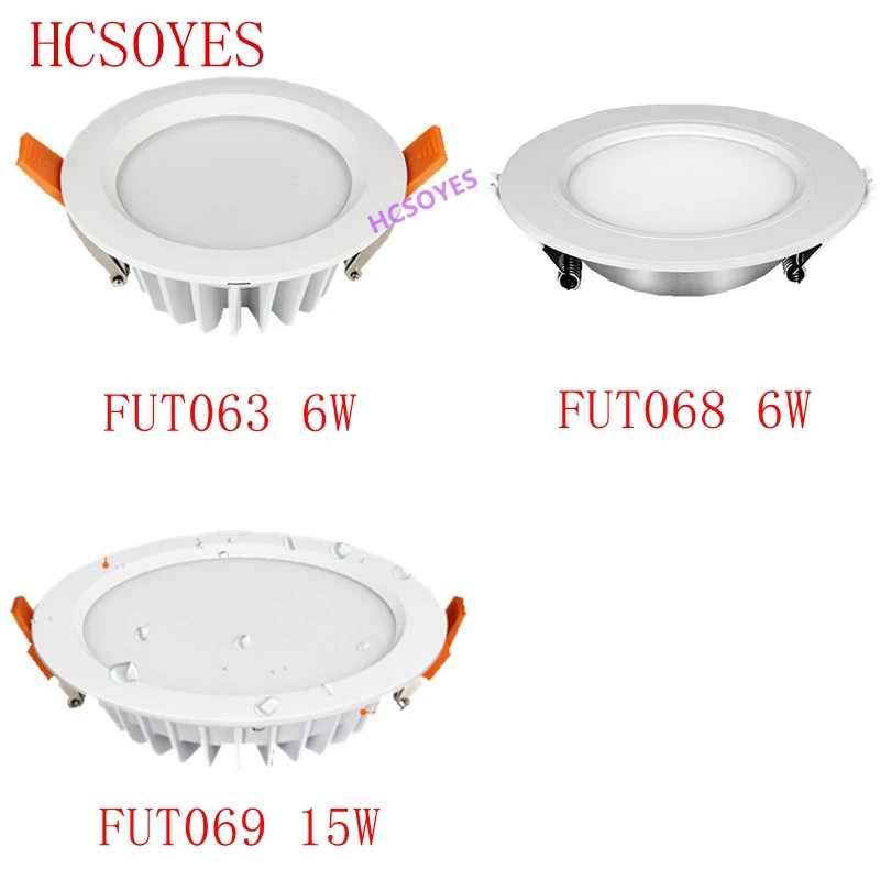 MIBOXER FUT063 FUT068 6W/FUT069 15 Вт светодиодный вниз светильник AC100 240V затемнения RGB + CCT