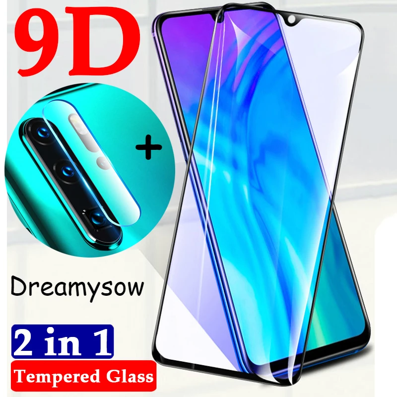 

2 IN 1 9D Tempered Glass for Xiaomi Mi9T 9 8Lite 9SE CC9E Camera Lens Screen Protector Protective Glass Redmi Note 7 6 K20 Pro