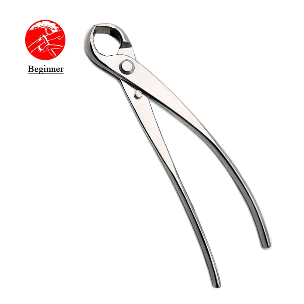 beginner grade 210 mm knob cutter concave edge cutter 3Cr13 Alloy Steel bonsai tools made by TianBonsai company