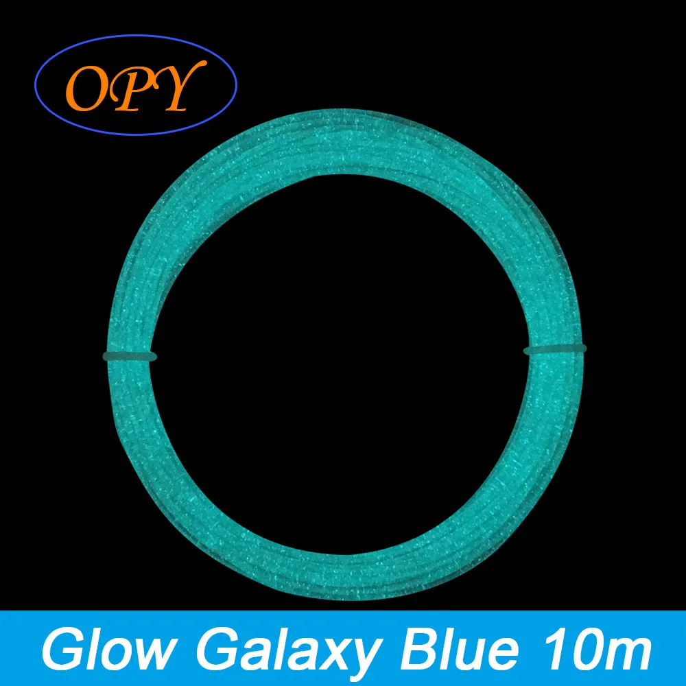 filament pla 1.75 Glow In Dark Filament 1.75Mm 1Kg Sky Blue 3D Printer Plastic 10M 100G Sample Red Green Purple clear petg filament 3D Printing Materials